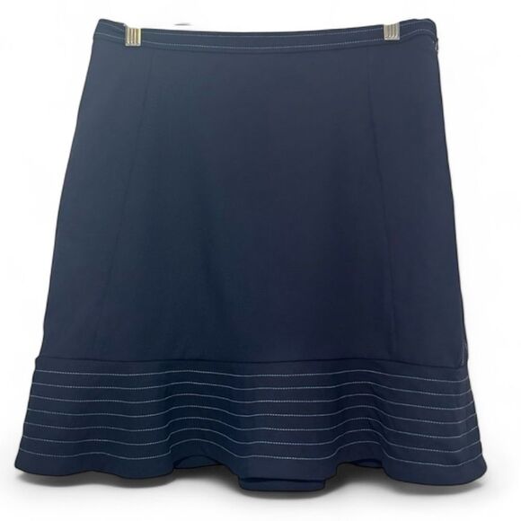 Opening Ceremony ladies aline Skirt 4 blue white coquette flounce capsule preppy - Picture 12 of 12